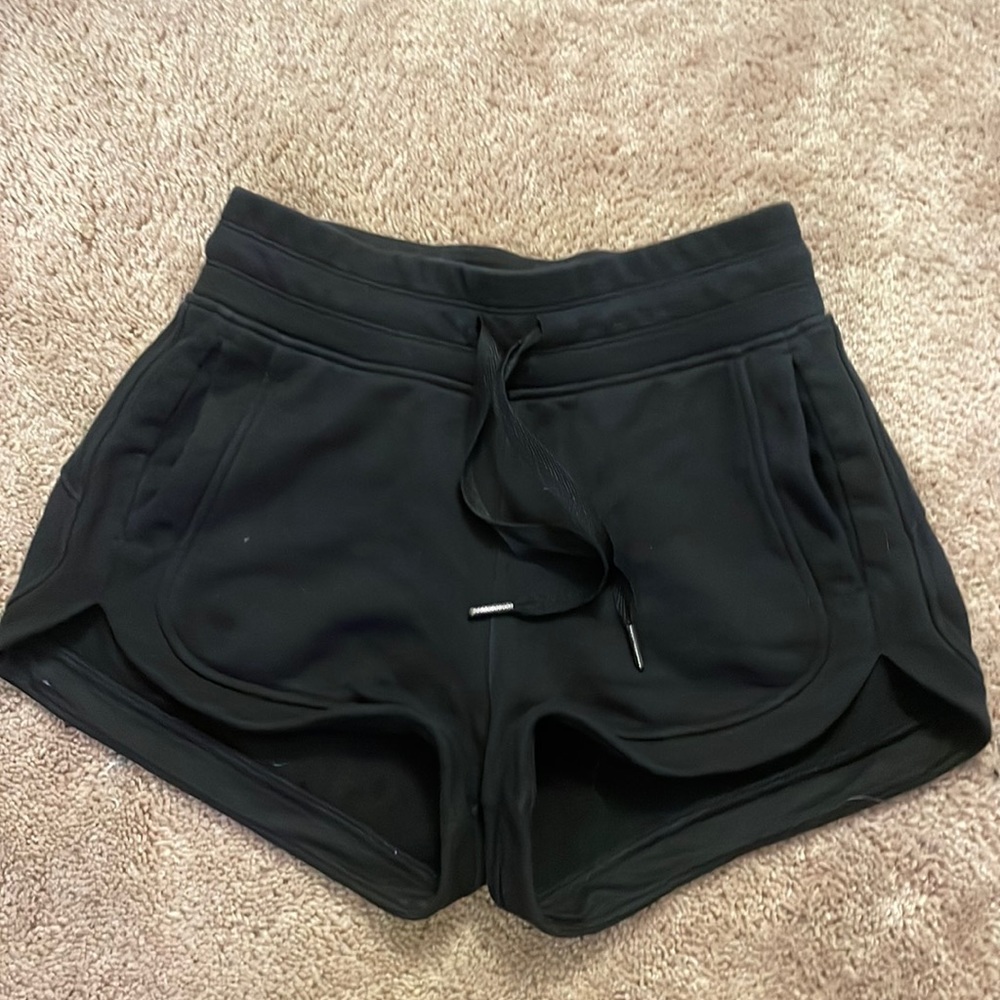 Black lululemon shorts